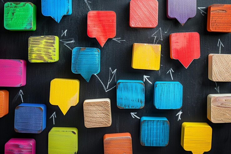 a bunch of post-it